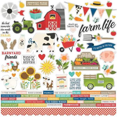 Simple Stories Homegrown - Cardstock Sticker